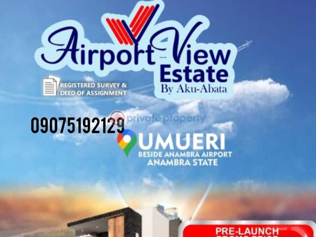 For sale: Land Behind Chinua Achebe Airport Umueri, Anambra State Anambra Area PID: 4PBZUU | Private Property Nigeria