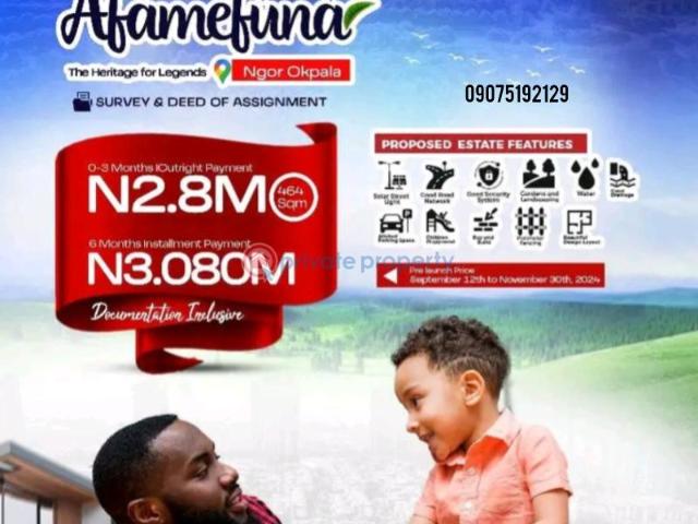 For sale: Land Close To Zion Ministry Permanent Site Ngor Okpala Imo PID: 0PCABA | Private Property Nigeria