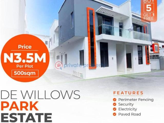 For sale: Land De Willows Park Estate Is Located Within Abuja Smart City Nasarawa Abuja Smart City Mpape Abuja Phase 4 PID: 4PARZL | Private Property Nigeria