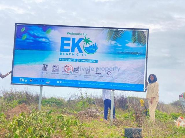 For sale: Land Eko Beach City, Eko Akete Abijo Ajah Lagos PID: 9PASHZ | Private Property Nigeria