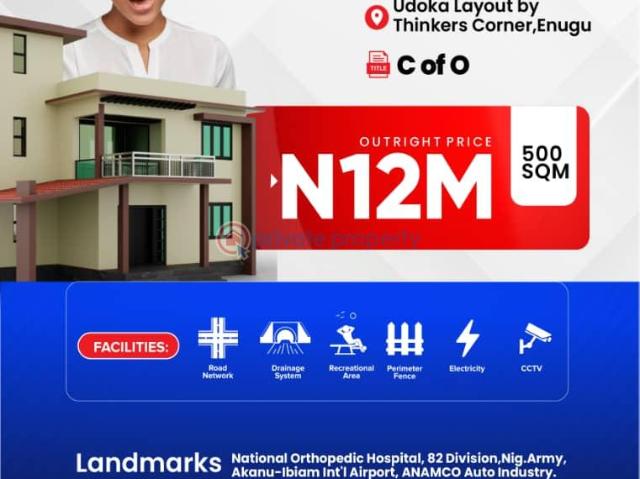 For sale: Land Enugu Area PID: 4PAZTX | Private Property Nigeria