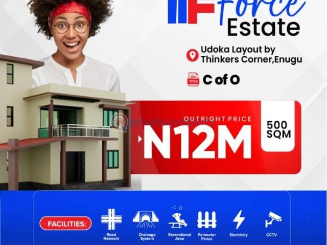 For sale: Land Enugu Area PID: 5PAZYJ | Private Property Nigeria