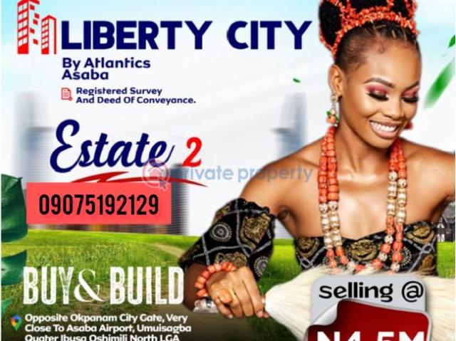 For sale: Land Ibusa Ogwashi Uku Expressway Opposite China Civil Engineering Construction Co Operation Ibusa Oshimili North Delta PID: 6PAWVX | Private Property Nigeria