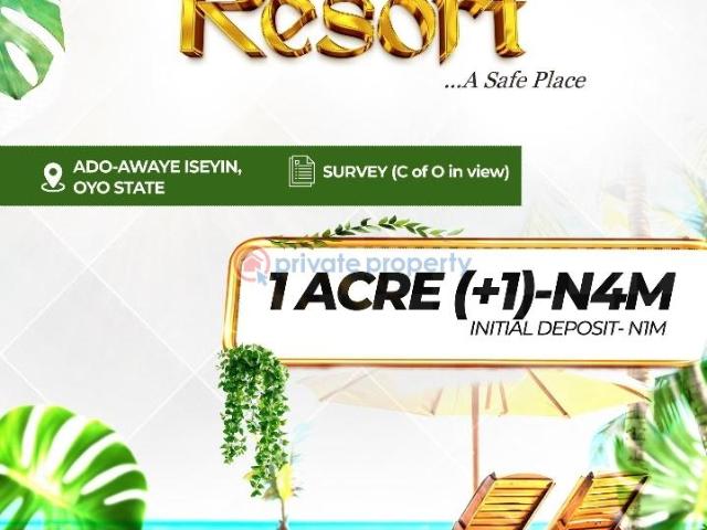 For sale: Land Iseyin Oyo PID: 4PCCWR | Private Property Nigeria