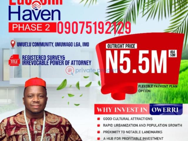 For sale: Land Umuelu Community, Umuagwo Ohaji/Egbema Imo PID: 8PCKMD | Private Property Nigeria