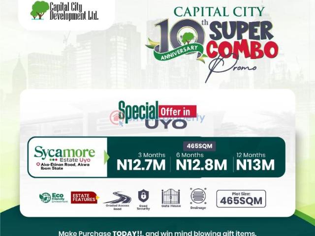 For sale: Land 4mins Drive To Goodwill Akpabio International Stadium Uyo Akwa Ibom PID: 4PCFDD | Private Property Nigeria