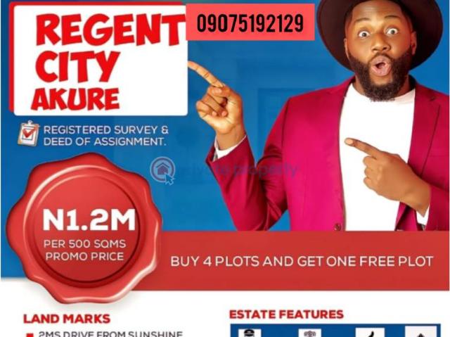 For sale: Land 5 Minutes Drive To Owena Cantonment Akure Ondo PID: 7PAWVY | Private Property Nigeria