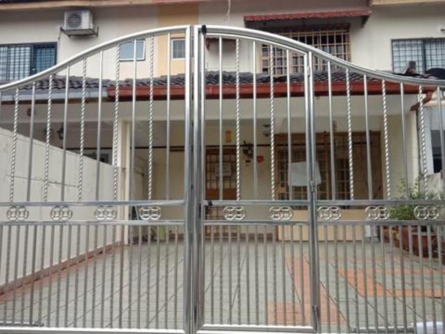 FOR SALE Leasehold Double Storey Terrace House Taman Pin