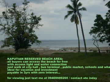 FOR SALE: Lot / Land / Farm Davao del Sur >Samal