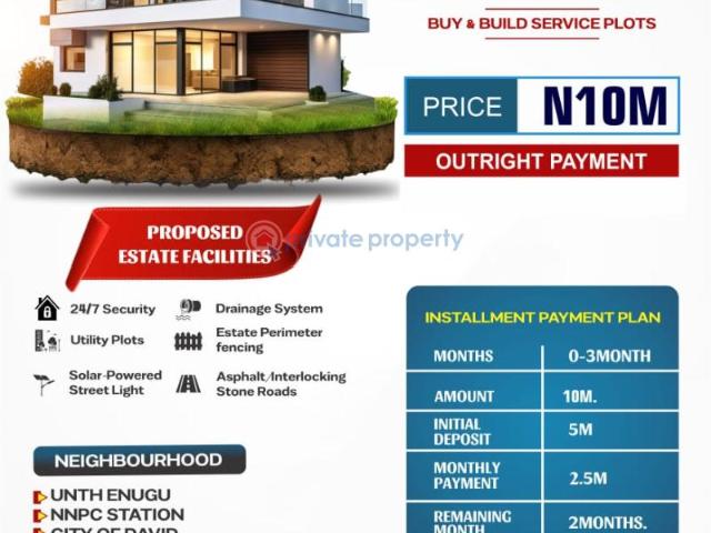 For sale: Mixed use Land University Teaching Hospital Enugu Suburb Enugu Area PID: 3PBSSA | Private Property Nigeria