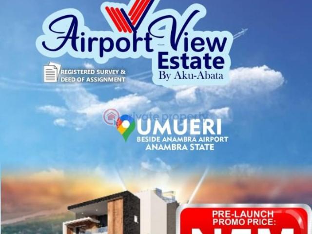 For sale: Mixed use Land Airport View Estate Umueri Anambra Area PID: 2PBYHQ | Private Property Nigeria