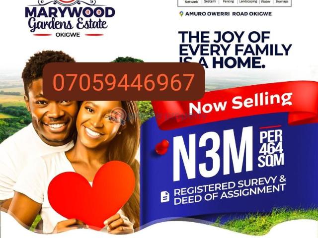 For sale: Mixed use Land Amuro Owerri Road Okigwe Imo PID: 0PCQTC | Private Property Nigeria