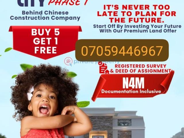 For sale: Mixed use Land Behind Chinese Construction Company Oshimili North Delta PID: 0PBVNM | Private Property Nigeria