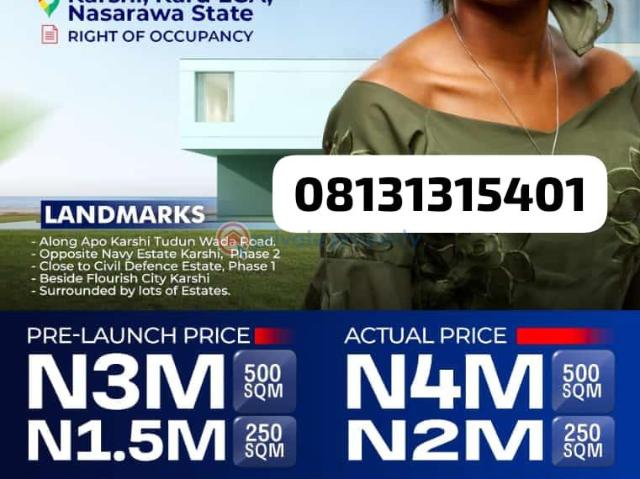 For sale: Mixed use Land Karshi Karu Nassarawa PID: 2PBQXV | Private Property Nigeria