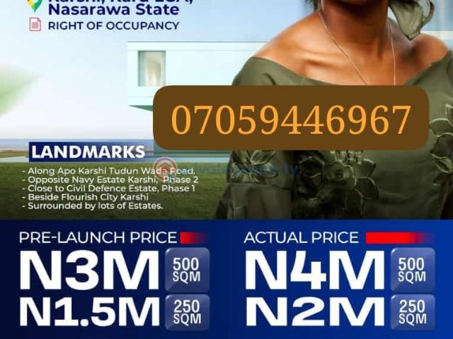 For sale: Mixed use Land Karshi Karu Nassarawa PID: 5PBQML | Private Property Nigeria