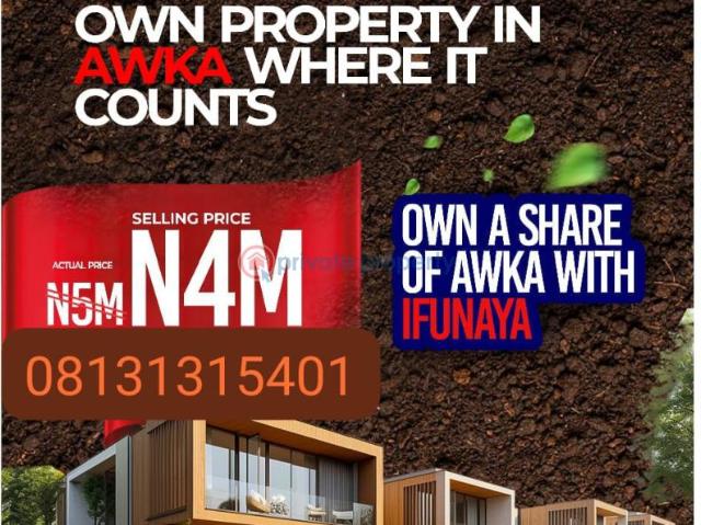 For sale: Mixed use Land Mgbakwu Awka North Anambra PID: 3PCPPX | Private Property Nigeria