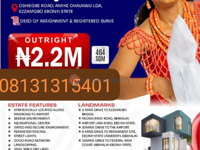 For sale: Mixed use Land Oshiegbe Road, amike Ohaukwu Lga Ezzamgbo Ohaukwu Ebonyi PID: 5PBQXH | Private Property Nigeria