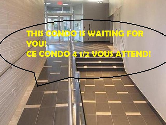 For Sale Or For Rent to own: 4 1/2 Cdn westmount Modern Condo