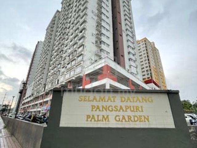 FOR SALE PALM GARDEN APARTMENT BANDAR BARU KLANG HIGH FLOOR CORNER UNIT 1043sqft