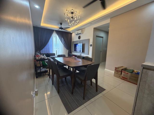 FOR SALE Partial Furnished 2 parking Residensi Rampai 2 Setapak KL