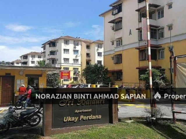 For Sale Partially Furnished Apartment Sri Baiduri, Ampang