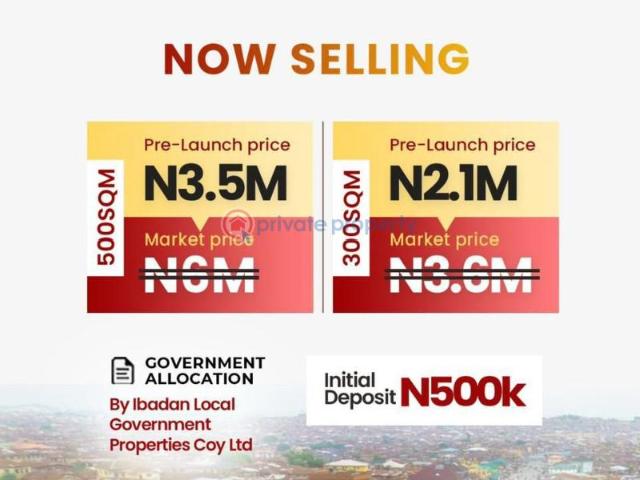 For sale: Residential Land Adé Prime Estate, Iwo Road, Lagelu Oyo PID: 1PBZCN | Private Property Nigeria