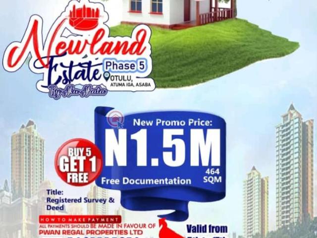 For sale: Residential Land Enuani Mega City Aniocha South Delta PID: 3PBNAE | Private Property Nigeria