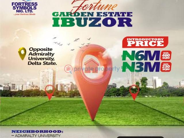 For sale: Residential Land Fortune Garden Estate Ibusa Oshimili North Delta PID: 5PCMGM | Private Property Nigeria