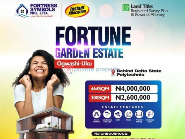 For sale: Residential Land Fortune Garden Estate Ogwashi Uku Aniocha South Delta PID: 9PCMGL | Private Property Nigeria