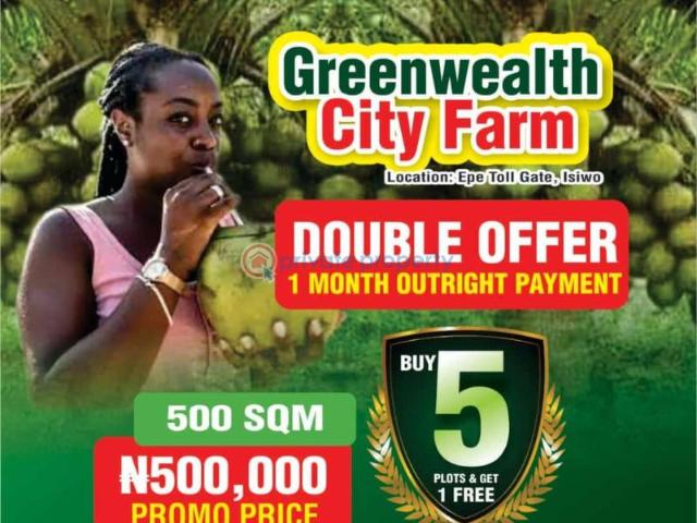 For sale: Residential Land Greenwealth Farm City Isiwo Ijebu North East Ogun PID: 6PCMGV | Private Property Nigeria