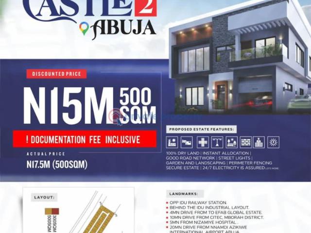 For sale: Residential Land Ibulugbe Airport Road Abuja. Phase 1 PID: 7PCSCD | Private Property Nigeria