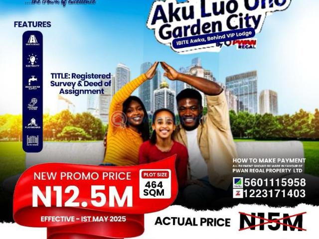 For sale: Residential Land Ifite Awka Behind Vip Lodge Awka South Anambra PID: 0PCPBT | Private Property Nigeria