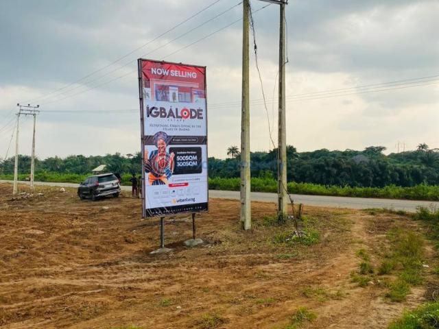 For sale: Residential Land Igbalode Estate, Lagelu Oyo PID: 8PBYEW | Private Property Nigeria