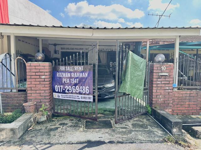 For Sale Single Storey Low Cost Terrace House Tmn Shah Jaya Cheras