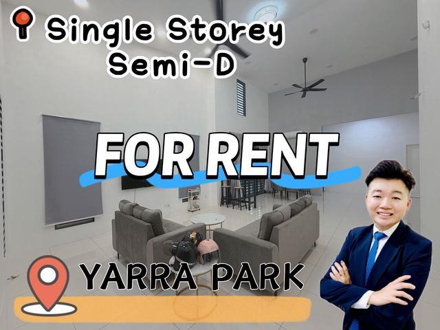 FOR RENT1 Storey SemiD HouseYarra Park Nearby Bandar Puteri Jaya