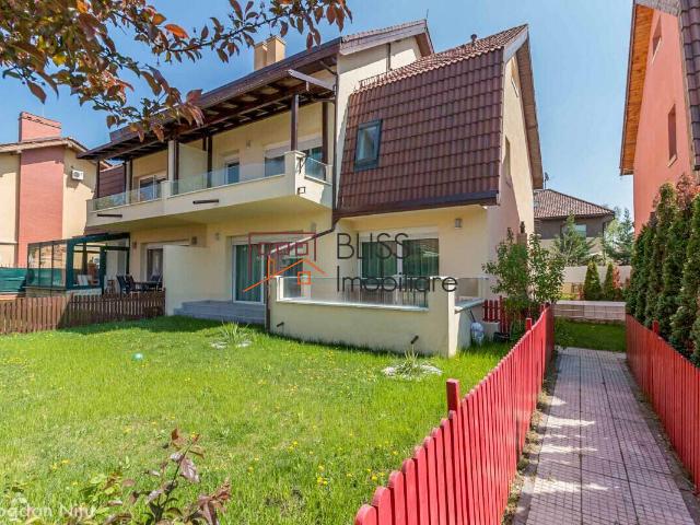For rent 4 Bedroom House In Gated Community With Swimming Pool Ibiza Club, Iancu Nicolae Jolie Ville, Bucharest / Ilfov