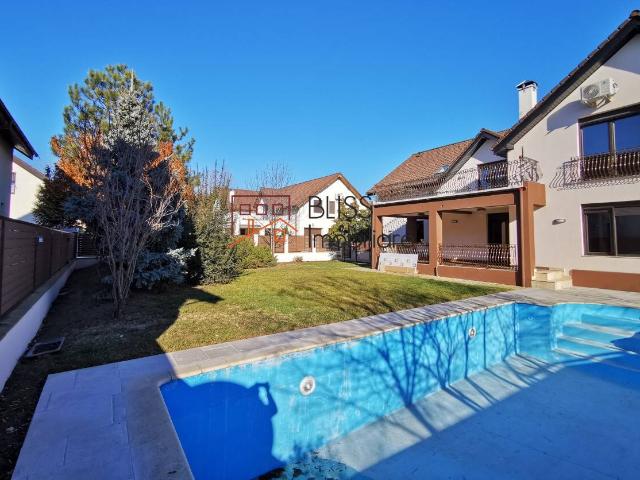 For rent 6 bedroom villa with swimming pool located on a plot of 700 sqm Gama Delta Impact, Iancu Nicolae Jolie Ville, Bucharest / Ilfov
