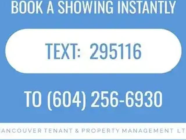 For Rent 1 Bedroom Condo Vancouver BC DLS102952044