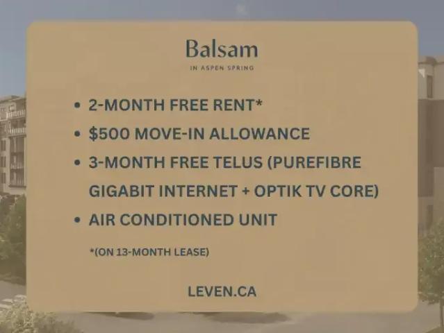 For Rent 1 Bedroom Apartment Calgary AB DS97703507