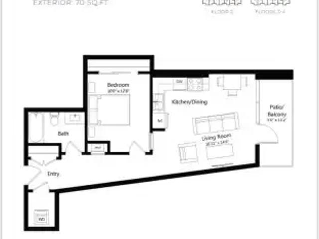 For Rent 1 Bedroom Apartment Kitchener ON DLS102883603