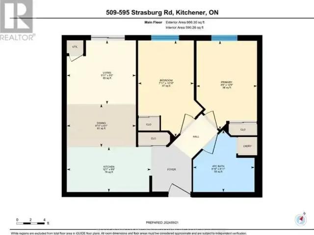 For Rent 1 Bedroom Apartment Kitchener ON DS100669207