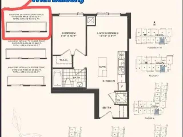 For Rent 1 Bedroom Apartment Vaughan ON DS103579437