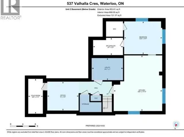 For Rent 1 Bedroom House Waterloo ON DS102795008