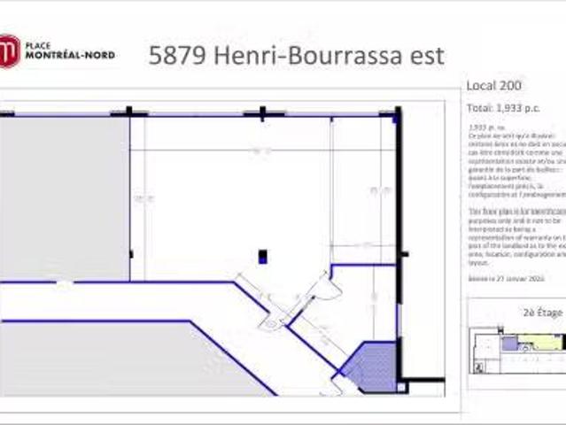 For Rent! 200 A 5805 5879 Boul. Henri Bourassa E. Montréal.