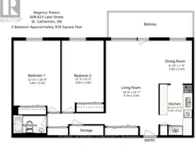 For Rent 2 Bedroom Apartment St. Catharines ON DS101262105