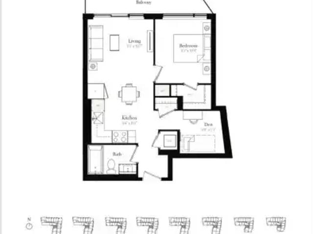 For Rent 2 Bedroom Apartment Vaughan ON DS103215981