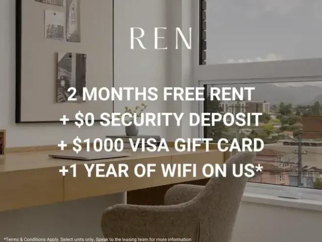 For Rent 2.5 Bedroom Apartment Vancouver BC DLS102306466