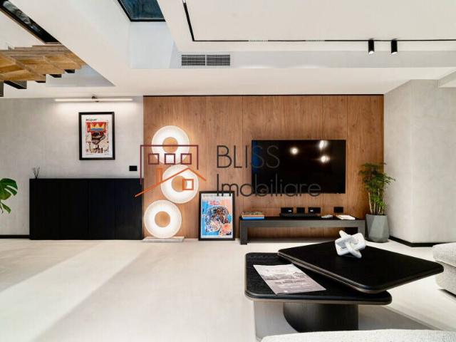 For rent Spectacular 3 Bedroom Penthouse with 100mp Terrace Baneasa Herastrau, Bucharest