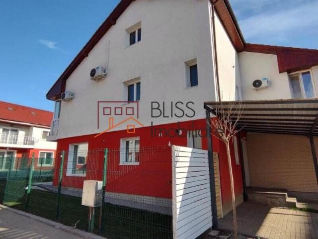 For rent 3 Bedroom Villa with Private Garden and Attic American Village, Pipera Sud, Bucharest / Ilfov
