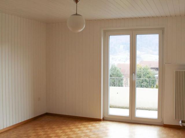 For rent: 3.5 sq. ft. apartment on 1st floor with balcony and galetas